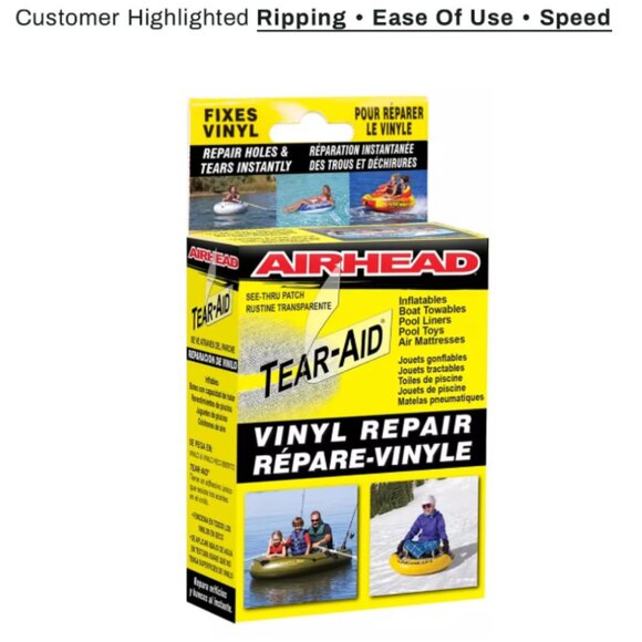Tear-Aid Vinyl Repair Patch Kit - Picture 1 of 2